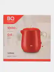 Бежевый чайник электрический BQ-KT1717P, КОМПАКТНЫЙ, ЭФФЕКТ ТЕРМОСА, 600мл