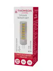 Лампочка светодиодная THOMSON TH-B4232 7 Вт, G4, капсула кукуруза, 3000K теплый свет