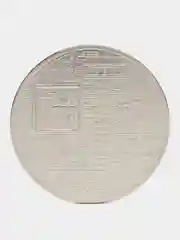 Серебряный биткоин монета сувенир "Bitcoin"
