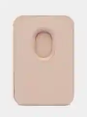 Пудровый iphone Silicone Wallet MagSafe /  Силиконовый кошелёк магсэйф для айфона