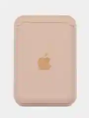 Пудровый iphone Silicone Wallet MagSafe /  Силиконовый кошелёк магсэйф для айфона