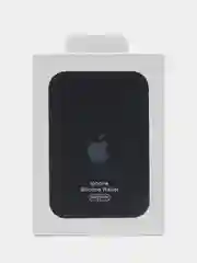 Черный iphone Silicone Wallet MagSafe /  Силиконовый кошелёк магсэйф для айфона