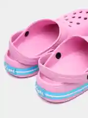 Розовый сабо женские