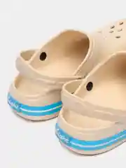 Бежевый сабо женские