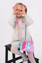 Сиреневый сумка для девочки, сумочка детская