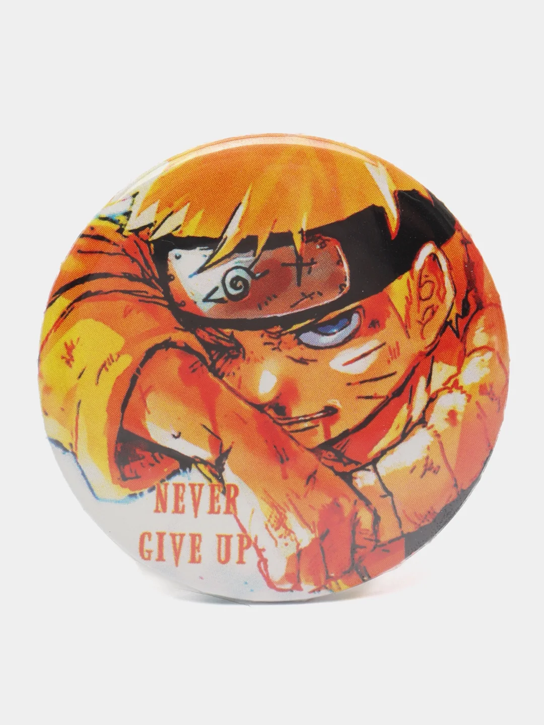 Красный значки по аниме "Наруто" (Naruto)