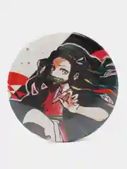 Багровый значки по мотивам аниме Клинок рассекающий демонов (Kimetsu no Yaiba)