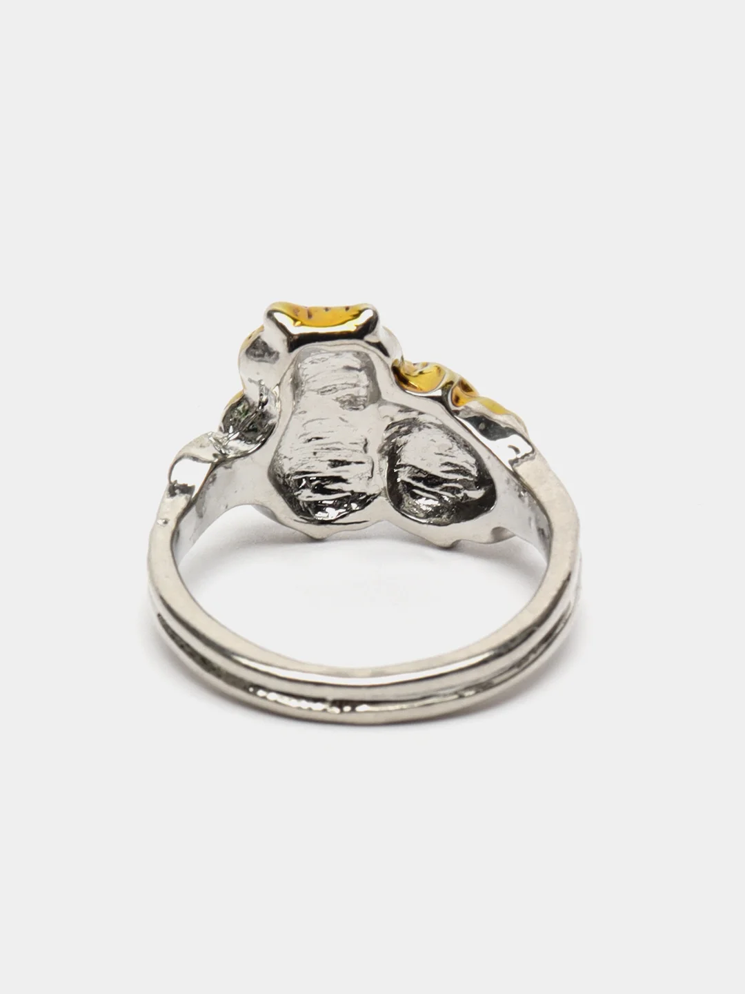 Серебряный кольцо "Сова"