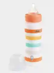CHICCO Бутылочка Well-Being Uni 4 мес.+,сил.соска быстр.поток,РР,330мл.,оранж