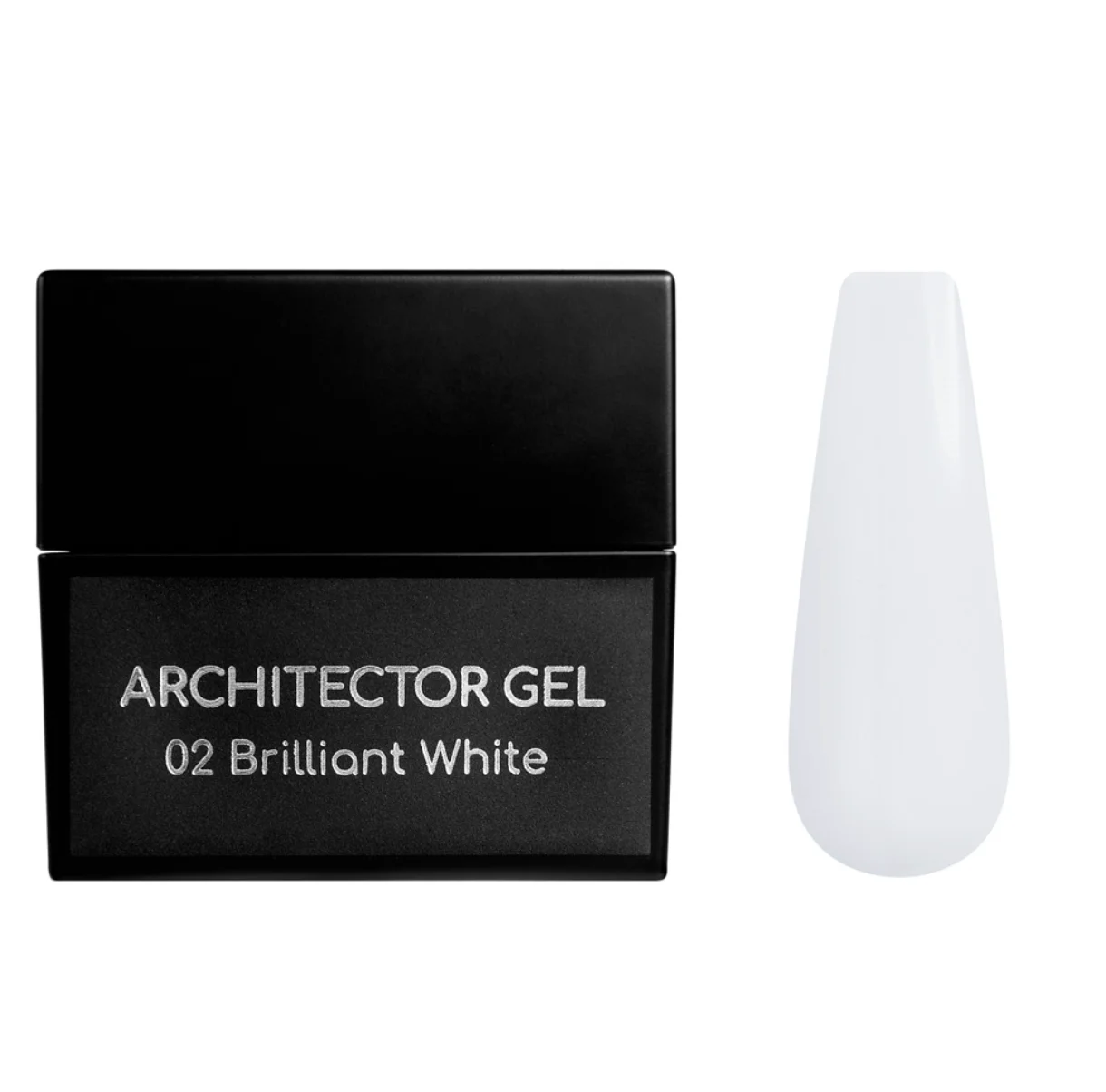 Белый гель-желе для моделирования тиксотропный ARCHITECTOR GEL, 5 цветов, 15 мл