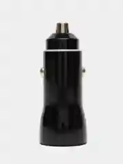 Черный автомобильное зарядное устройство USB/Type-C, зарядка в прикуриватель, для телефона