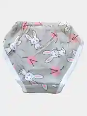 Серый комплект детский, майка и трусы, нижнее белье для девочки