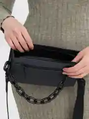 Белый сумка женская, маленькая, через плечо, с ремешком, из экокожи