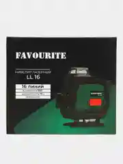 Нивелир лазерный LL 16, Bluetooth, 16 линий, зеленый луч,  2 аккум-ра, пластиковый кейс