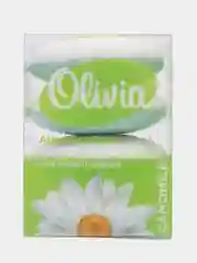 Мыло твердое туалетное для рук тела и лица Olivia Ромашка, 4 х 105 г, 4 упаковки, 420 г