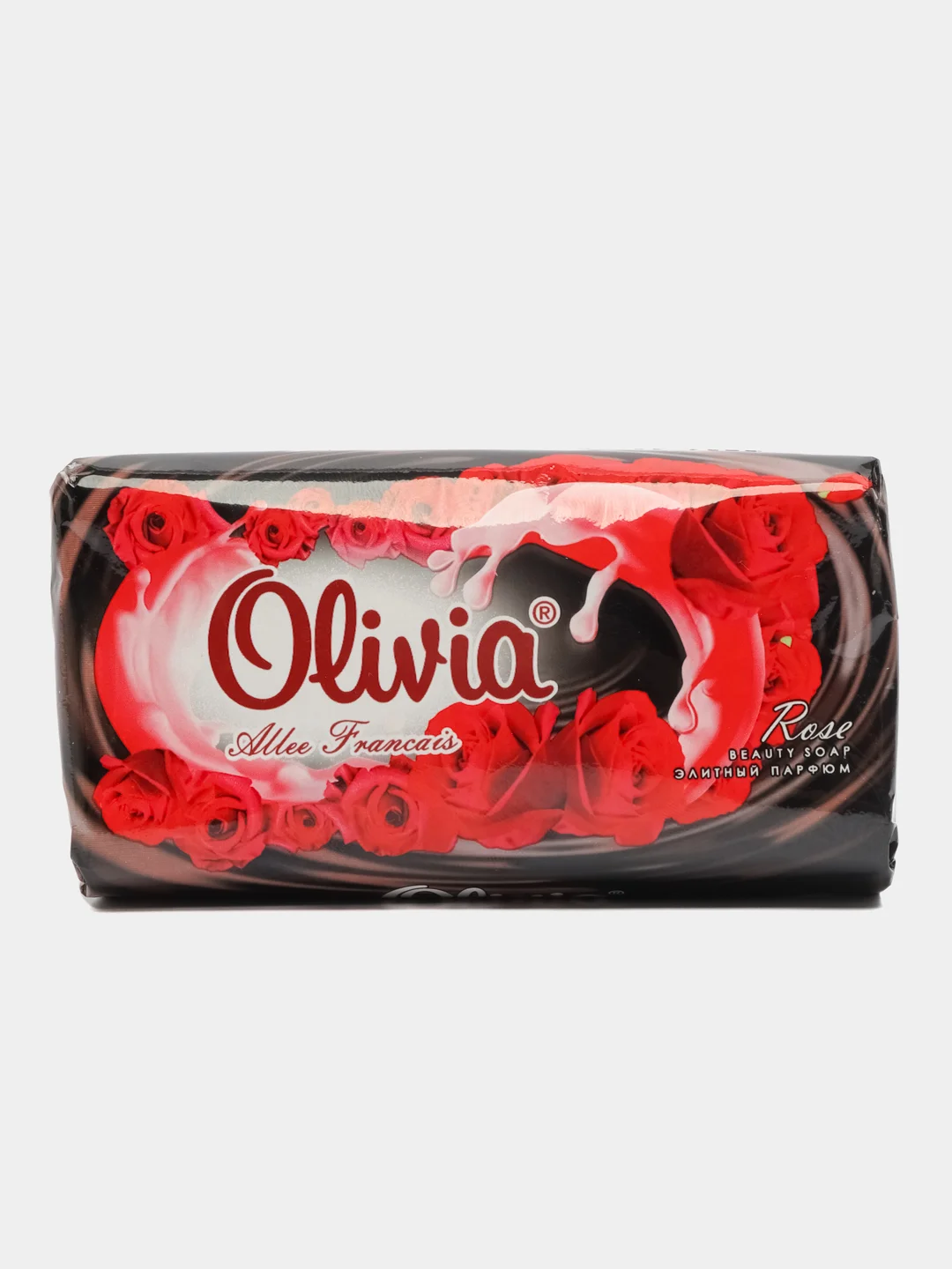 Мыло твердое для рук, лица и тела Olivia Allee Francais "Роза"