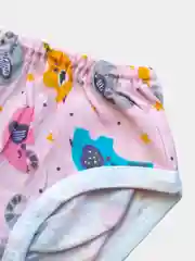 Розовый комплект детский, майка и трусы, нижнее белье для девочки