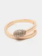 Прозрачный кольцо Xuping Jewelry, золочение