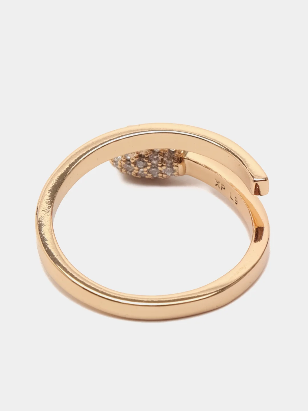 Прозрачный кольцо Xuping Jewelry, золочение