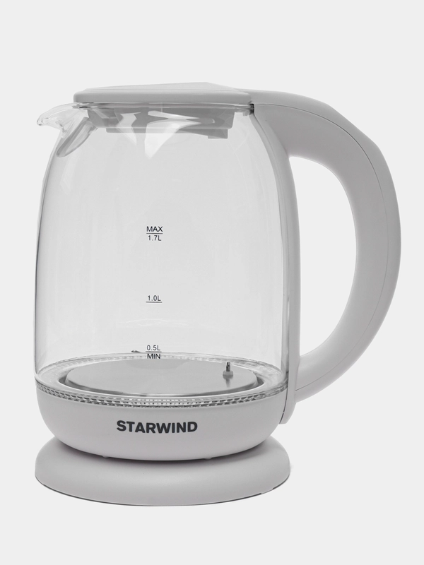 Чайник электрический StarWind SKG4215, 2200Вт, белый