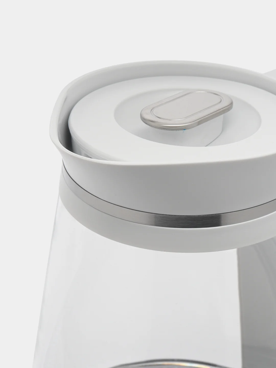Чайник электрический DOMFY DSW-EK505, 3000 Вт, белый и прозрачный