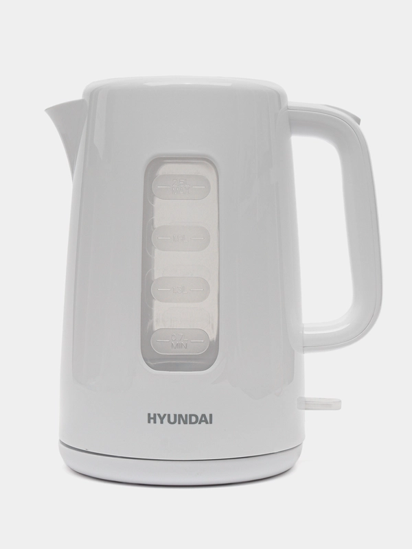 Чайник электрический Hyundai HYK-P3501, 2200 Вт, белый