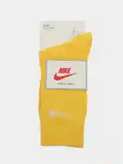 Желтый носки Nike, унисекс, яркие