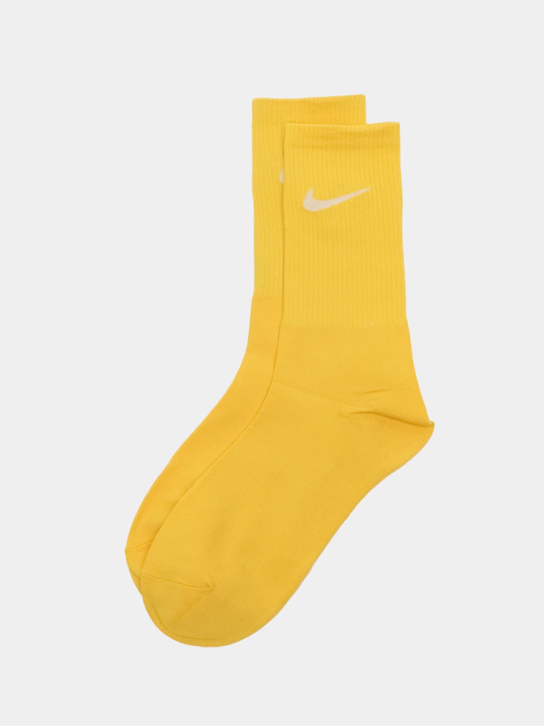 Желтый носки Nike, унисекс, яркие