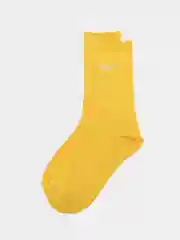 Желтый носки Nike, унисекс, яркие