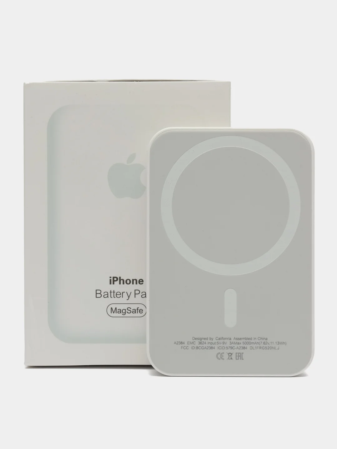 Аккумулятор внешний для iPhone /Зарядка MagSafe для айфона / PowerBank / повербанк