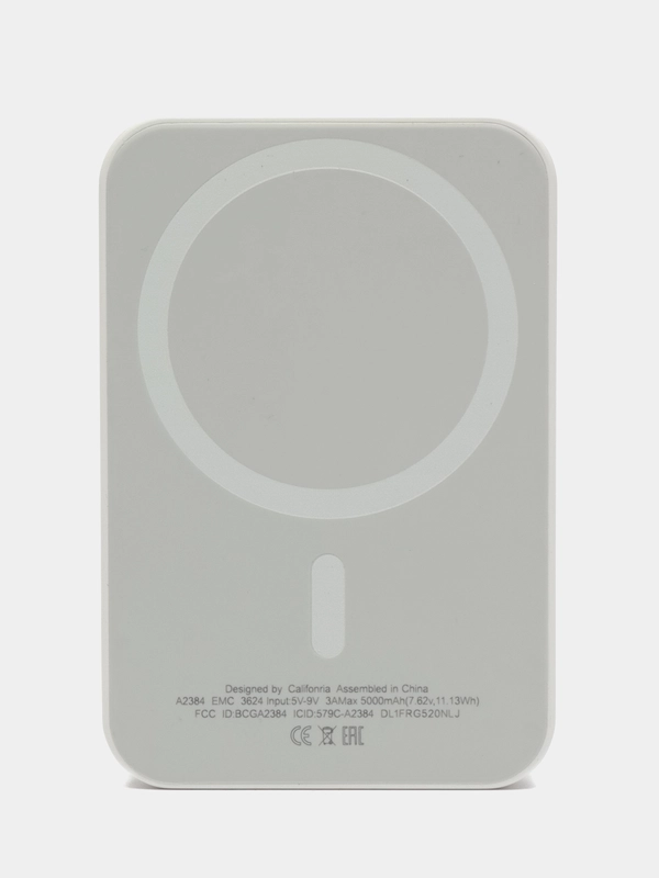 Аккумулятор внешний для iPhone /Зарядка MagSafe для айфона / PowerBank / повербанк