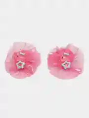 Фуксия резинки для волос, 2 штуки
