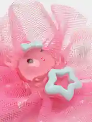 Фуксия резинки для волос, 2 штуки