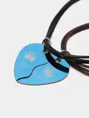 Синий парные браслеты