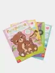 Бирюзовый раскраска для малышей, формат А4