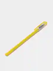 Желтый тонкая шариковая ручка