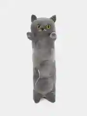 Хром мягкая игрушка Кот батон 50 70 90 110 130 см, кот подушка котик, кот сосиска