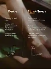 Гель для пяток от натоптышей и огрубевшей кожи, средство для педикюра жидкое лезвие +пемза
