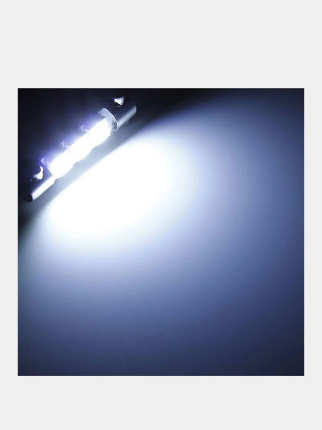 Белый c5w T6.3 3 LG 5050 светодиодные лампы в салон 28 / 31 мм 3SMD 5050 багажник и подцветку
