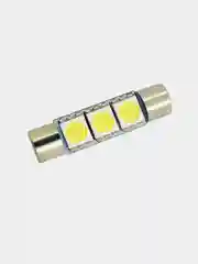 Белый c5w T6.3 3 LG 5050 светодиодные лампы в салон 28 / 31 мм 3SMD 5050 багажник и подцветку