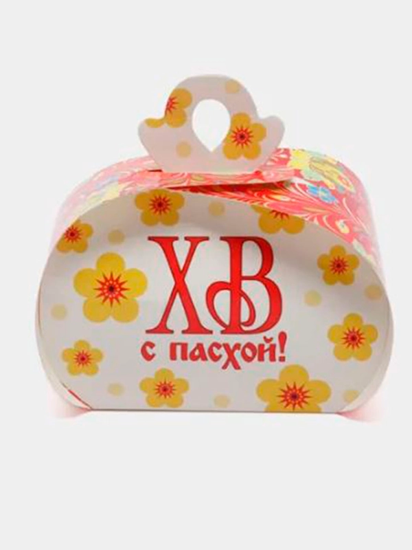 Пасхальная коробка для яиц, пасхальный декор, размер коробки 9,9*9,2