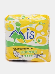 Ультратонкие прокладки MIS, нормал, 10 штук, 4 капли