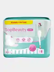 Бирюзовый прокладки TopBeauty Paris ежедневные, нормал, интенсив, ночные
