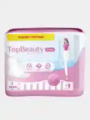 Розовый прокладки TopBeauty Paris ежедневные, нормал, интенсив, ночные