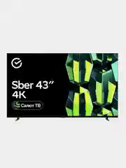 Умный телевизор Sber SDX-43U4124, 43", 109 см, UHD 4K, RAM 2GB