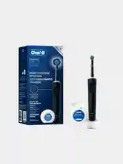 Набор электрическая зубная щётка Oral-B Vitality Pro c зубной нитью, черная