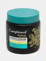 Compliment Экспресс-бальзам АRGAN OIL & CERAMIDES для сухих и ослабленных волос, 500 мл