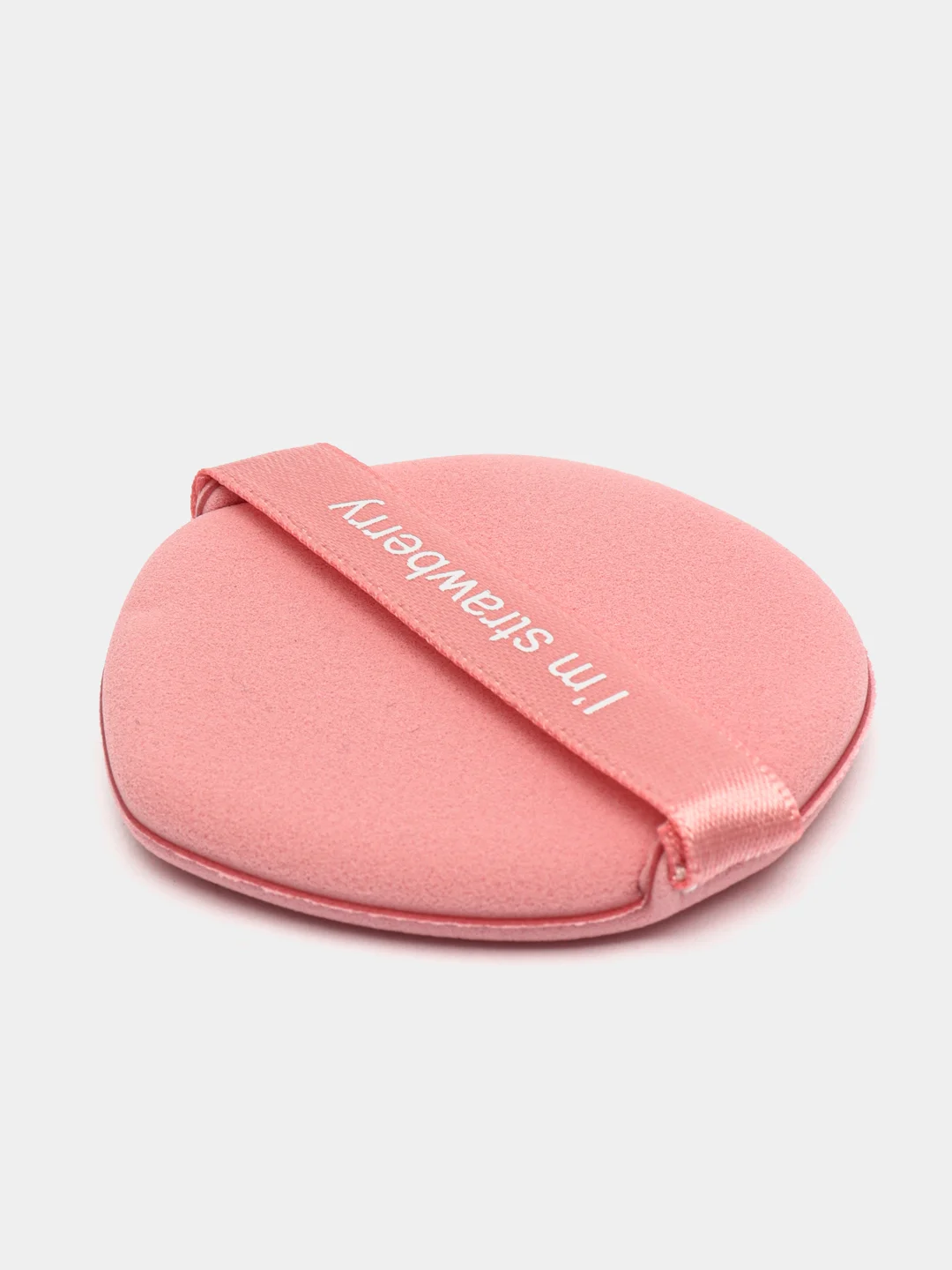 Коралловый меланж спонжи для макияжа "STRAWBERRY" с держателем