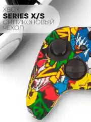 Защитный чехол для геймпада Xbox Series X / S силиконовый, накладка на джойстик-контроллер