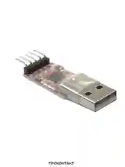 Модуль преобразователя интерфейсов USB to TTL UART CP2102 Красный